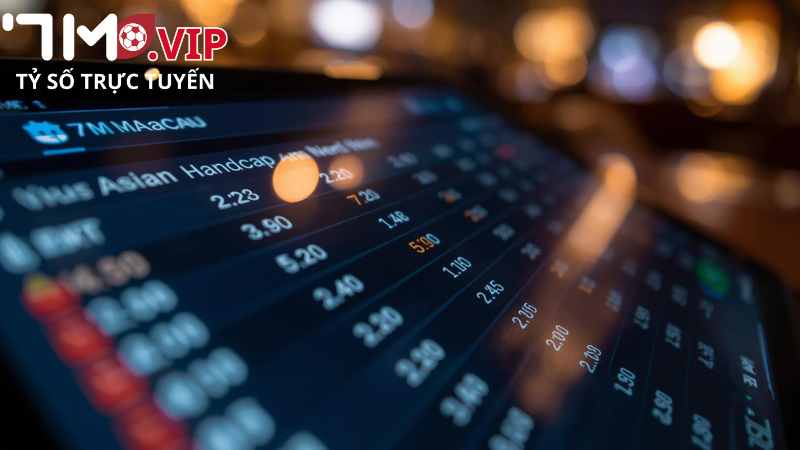 Giao diện trực quan giúp người chơi dễ dàng theo dõi Odds 7M.